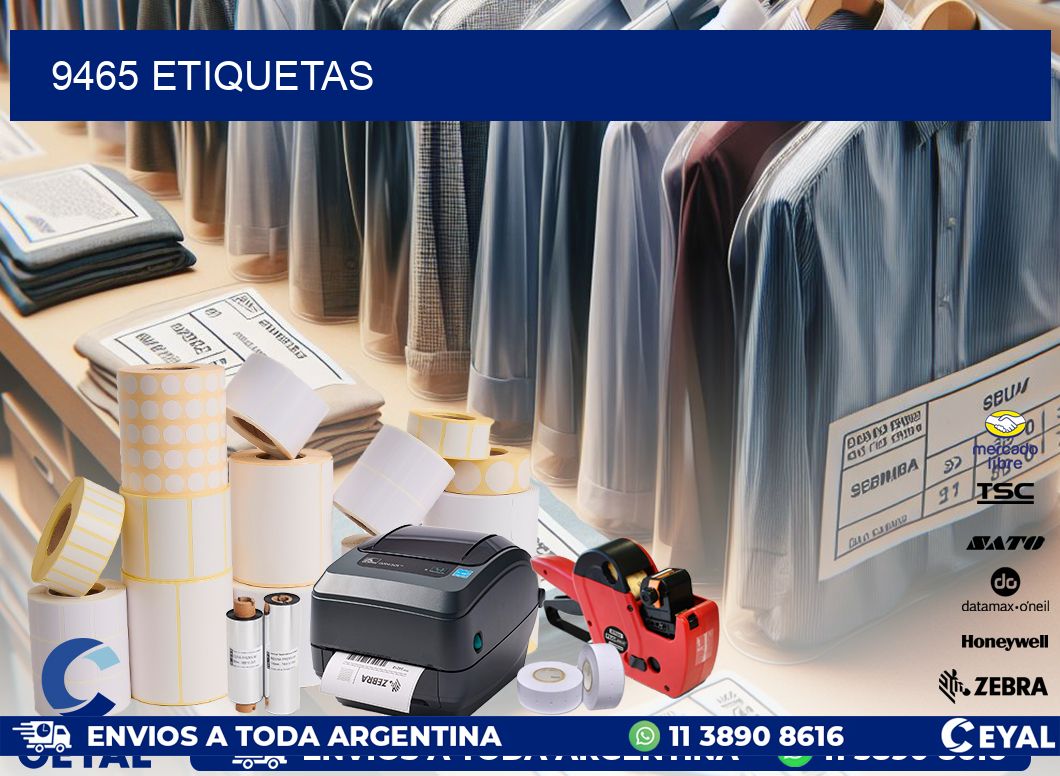 9465 ETIQUETAS