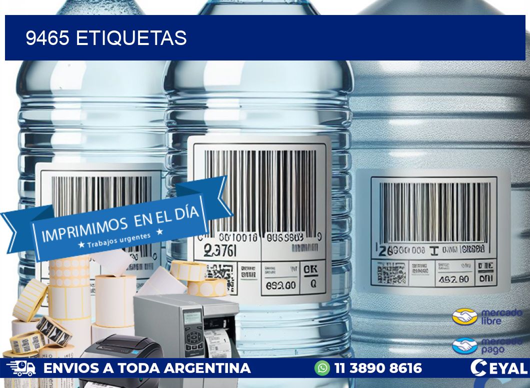 9465 ETIQUETAS
