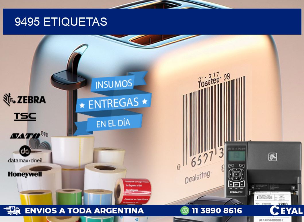 9495 ETIQUETAS