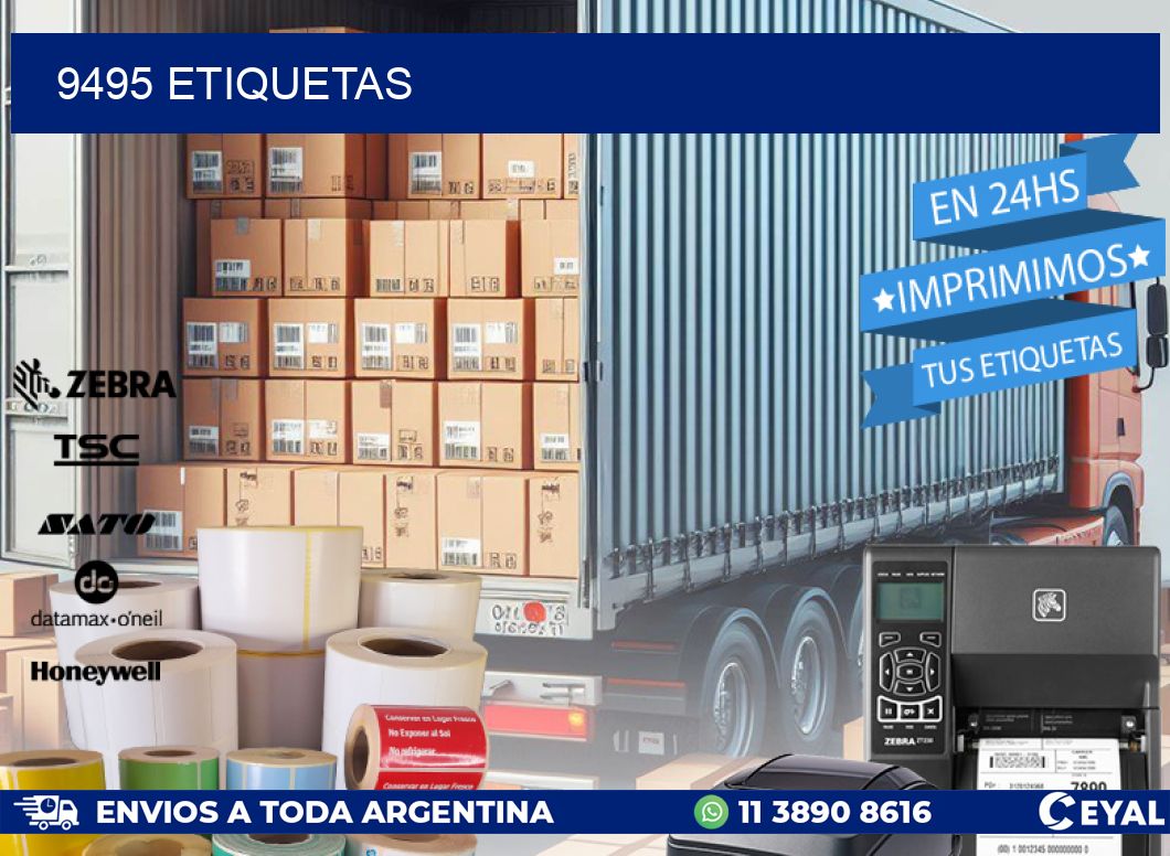 9495 ETIQUETAS