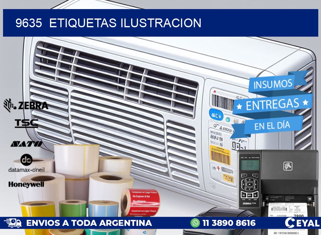 9635  ETIQUETAS ILUSTRACION