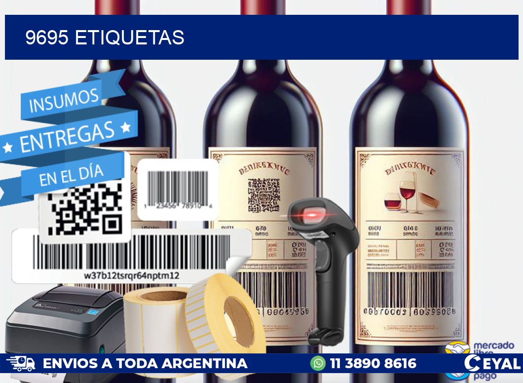 9695 ETIQUETAS