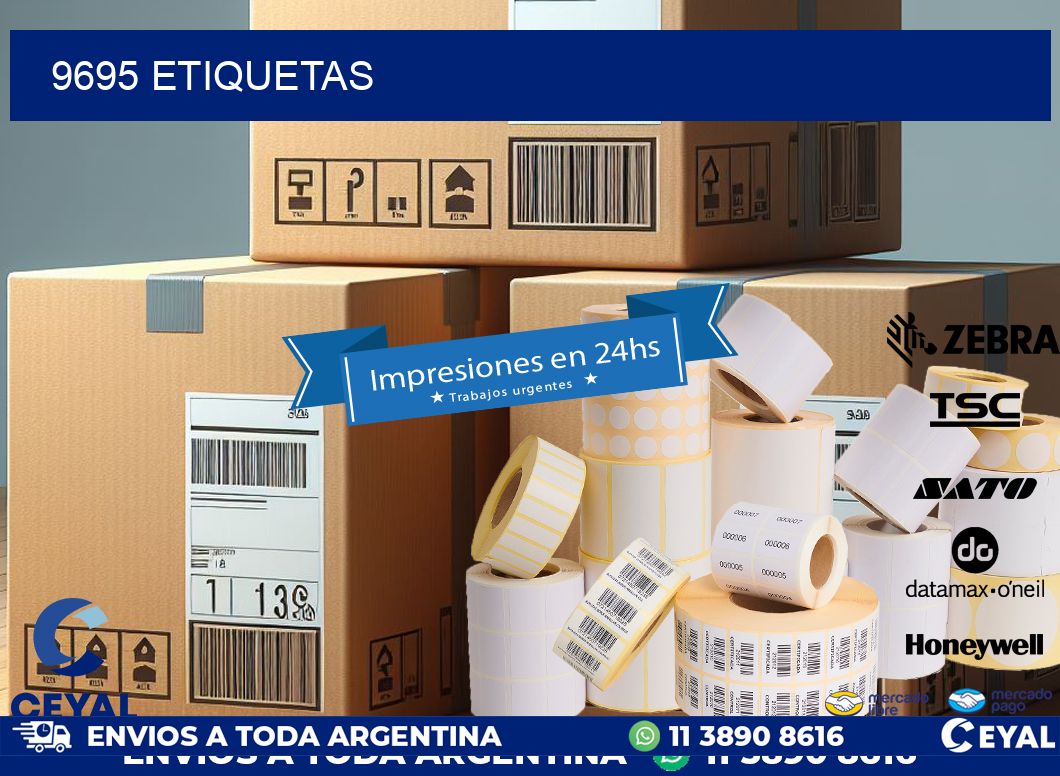 9695 ETIQUETAS