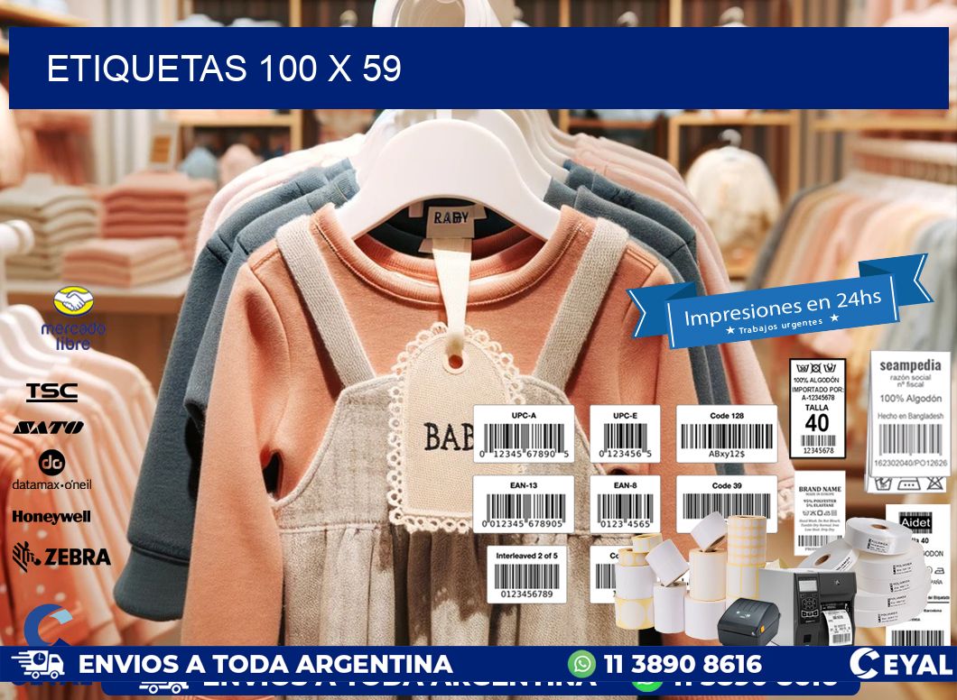 ETIQUETAS 100 x 59