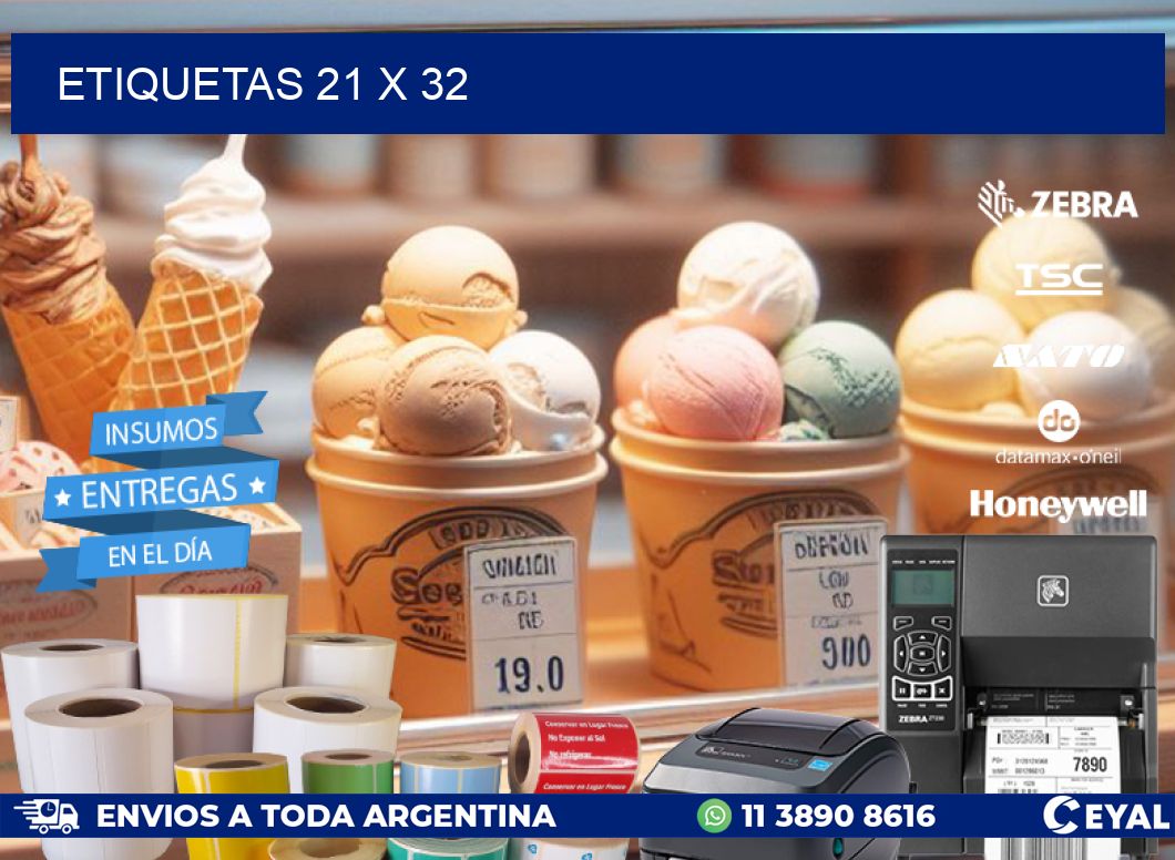 ETIQUETAS 21 x 32