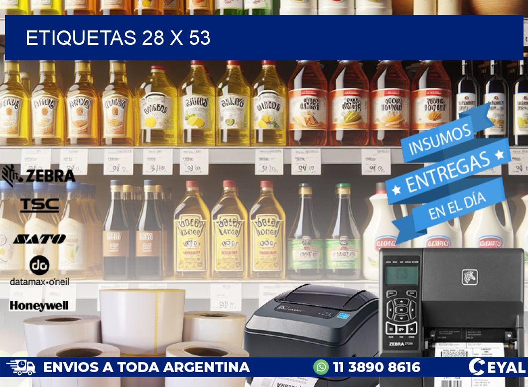 ETIQUETAS 28 x 53