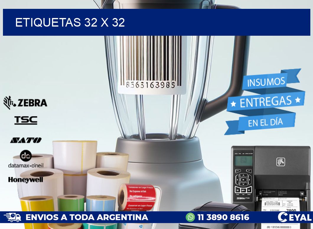 ETIQUETAS 32 x 32