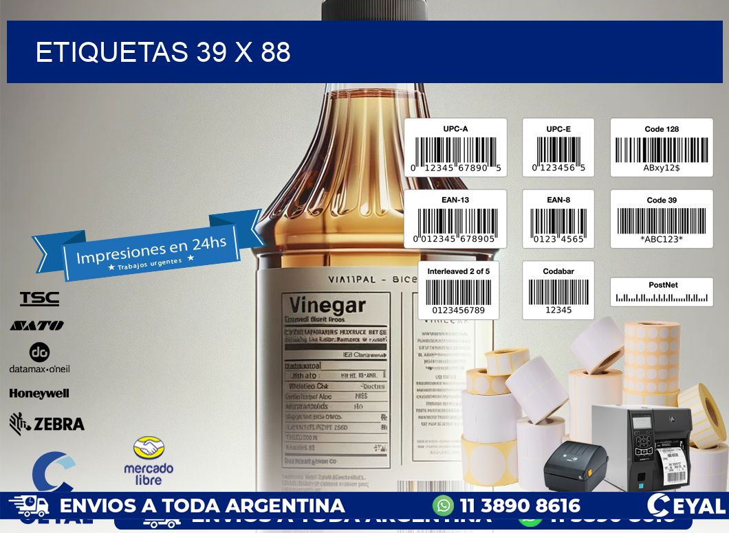 ETIQUETAS 39 x 88