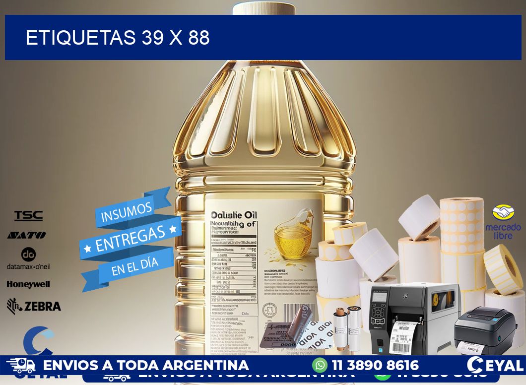 ETIQUETAS 39 x 88