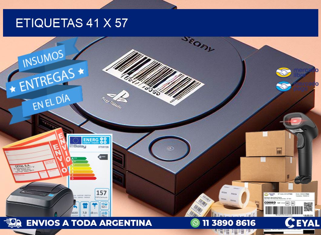 ETIQUETAS 41 x 57