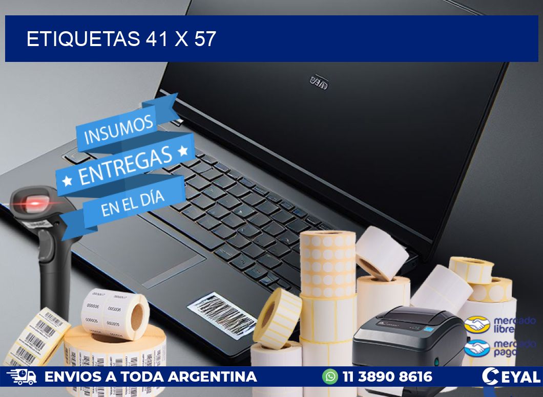 ETIQUETAS 41 x 57