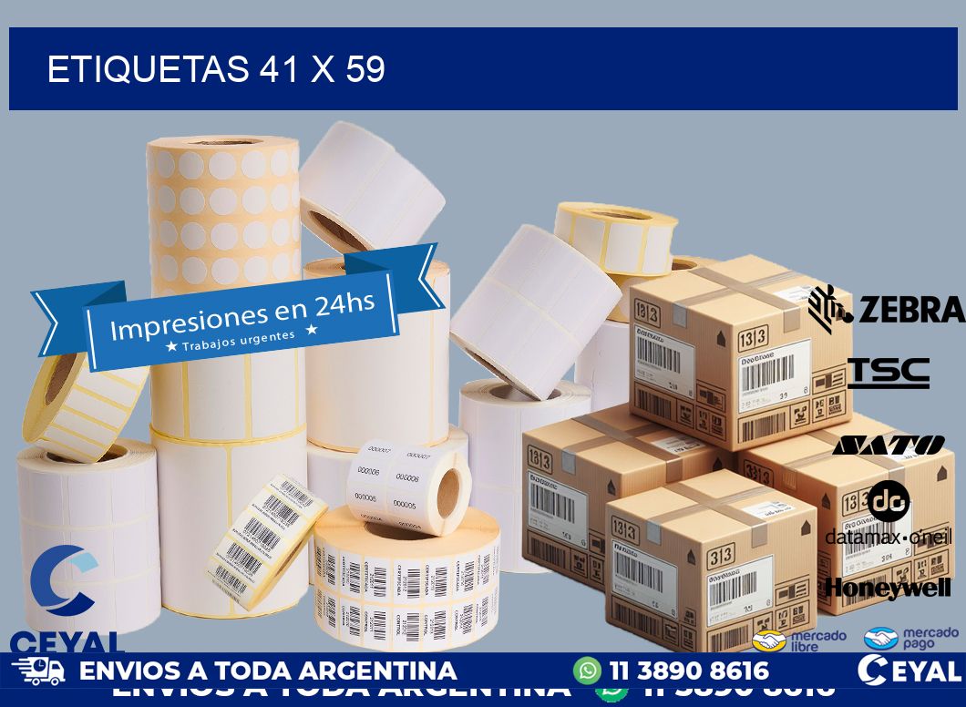 ETIQUETAS 41 x 59