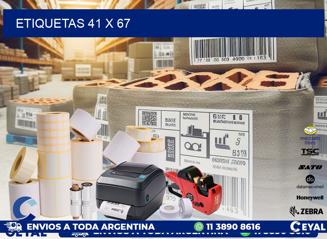 ETIQUETAS 41 x 67