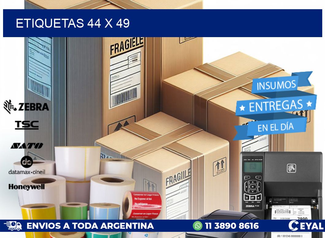 ETIQUETAS 44 x 49