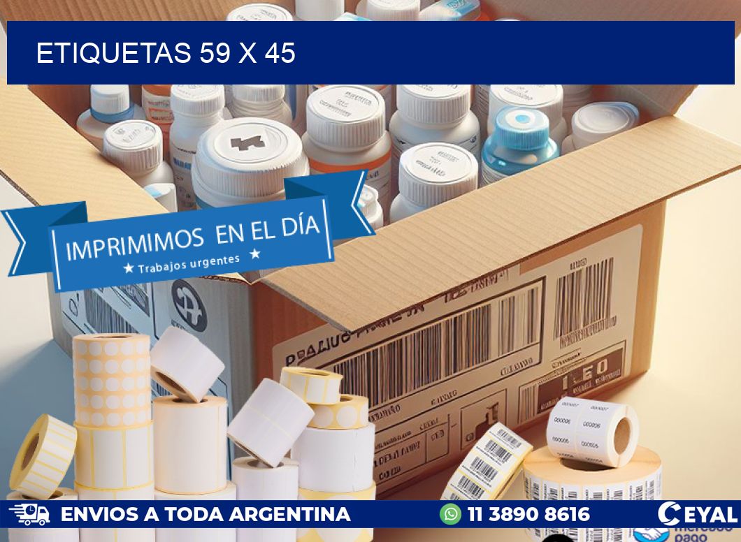ETIQUETAS 59 x 45