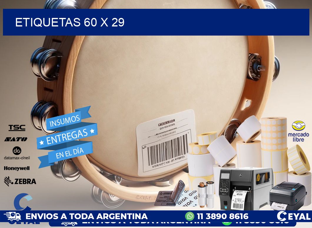 ETIQUETAS 60 x 29