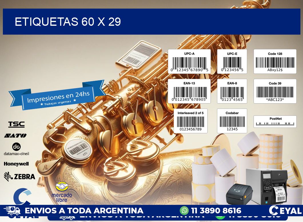 ETIQUETAS 60 x 29