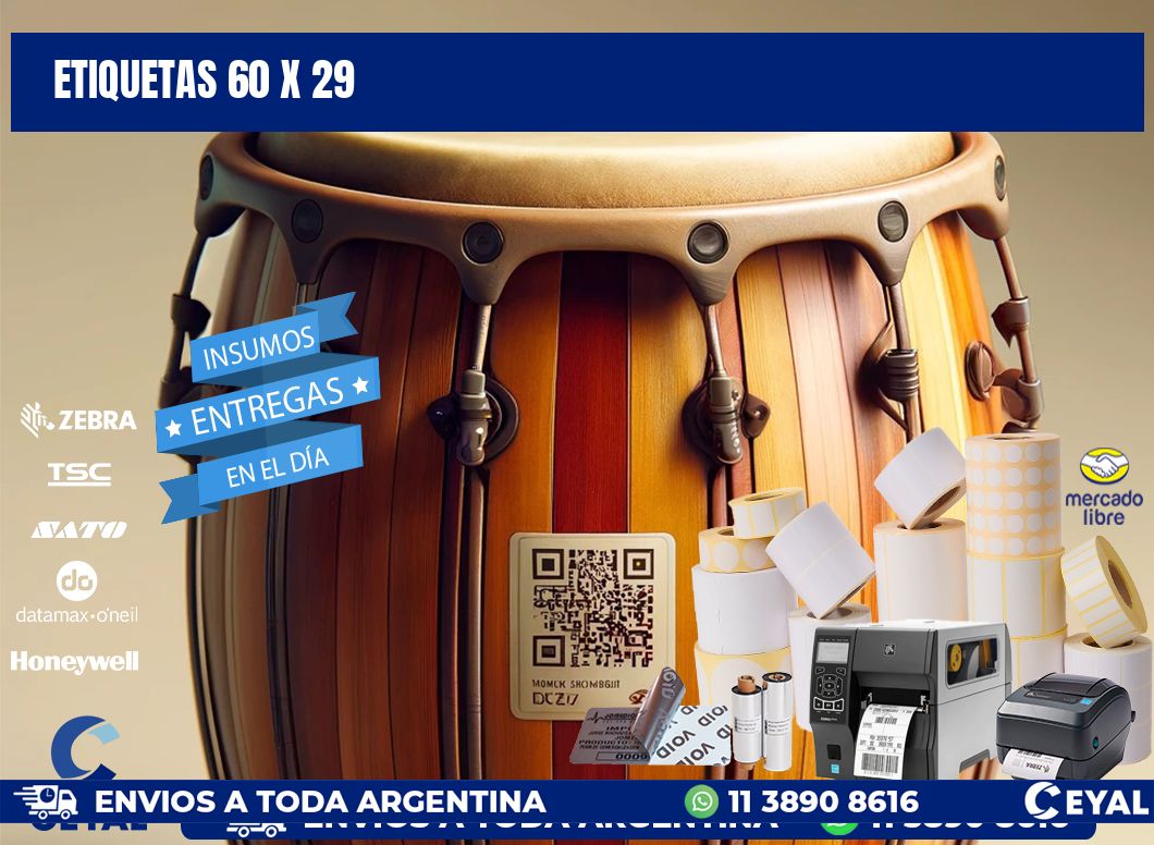 ETIQUETAS 60 x 29