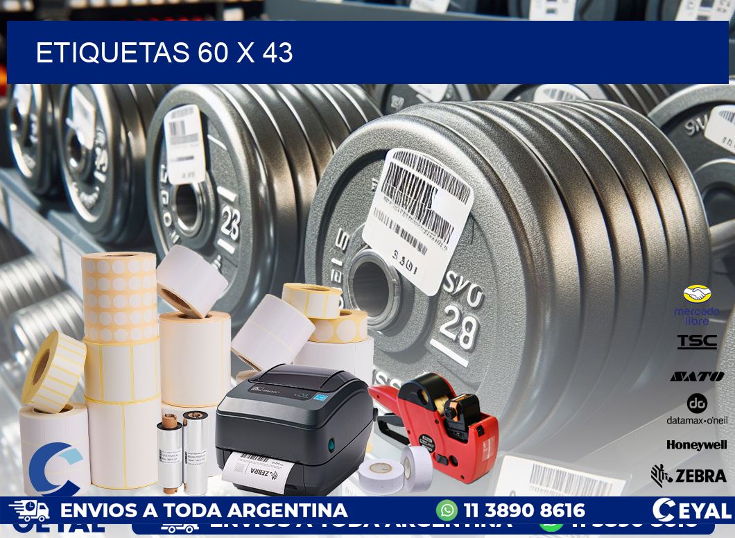 ETIQUETAS 60 x 43