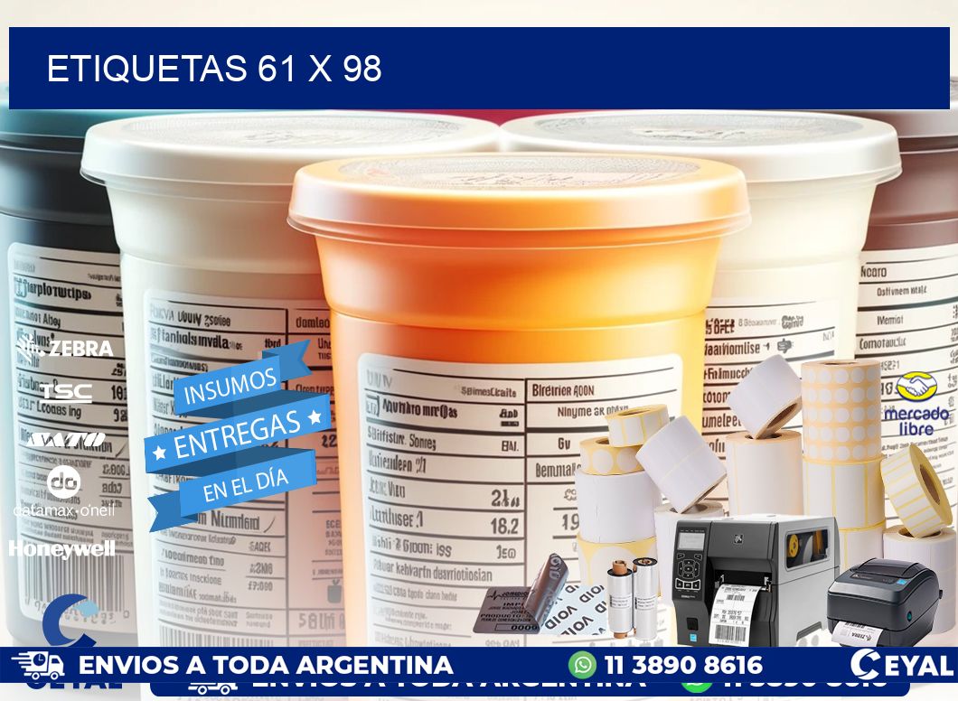 ETIQUETAS 61 x 98