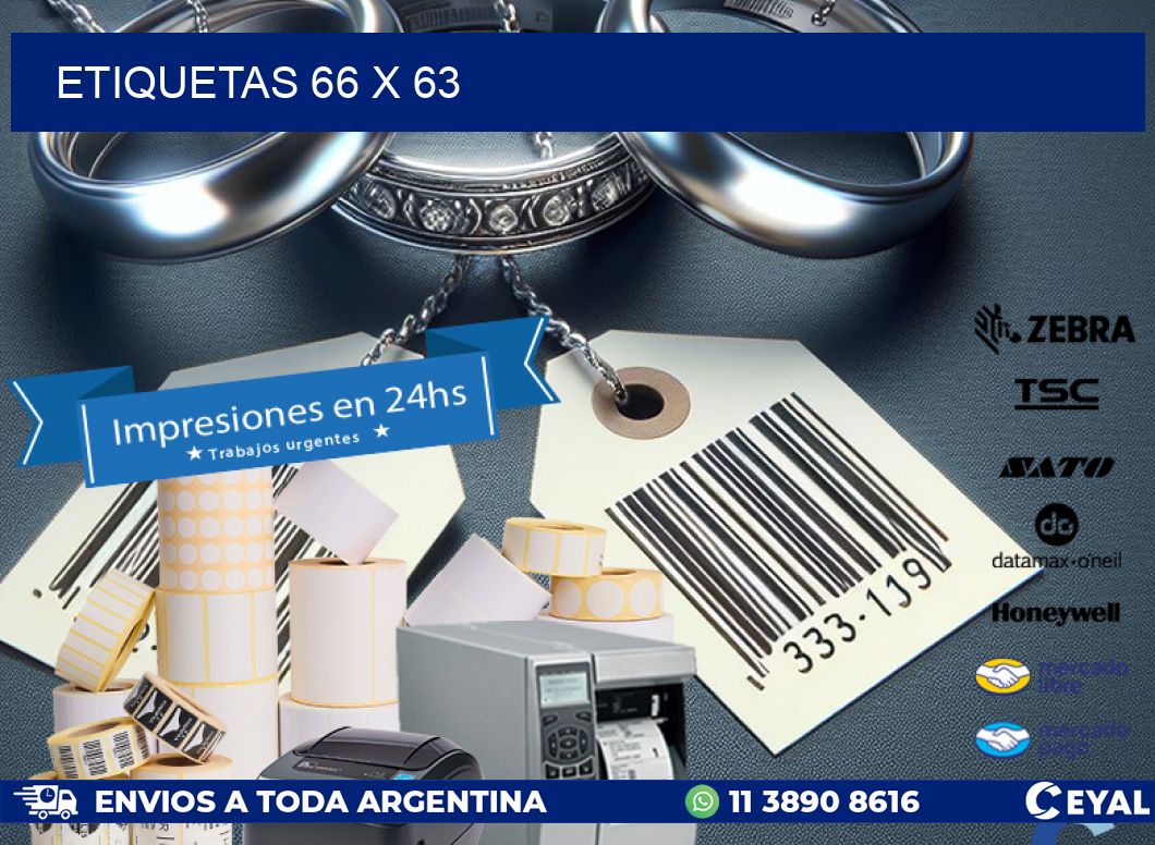 ETIQUETAS 66 x 63