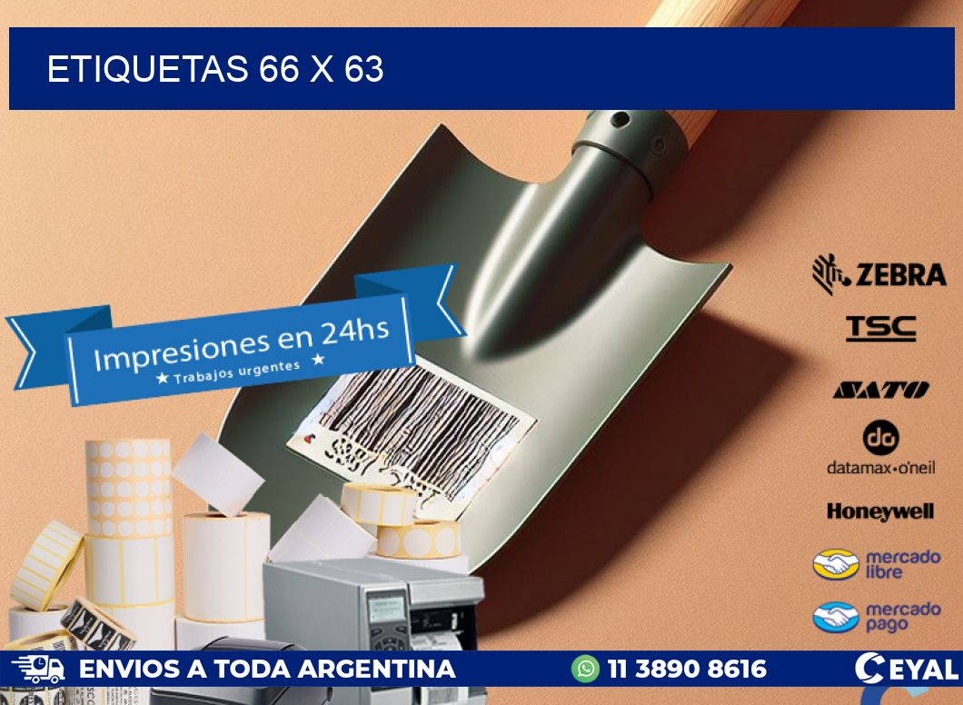 ETIQUETAS 66 x 63