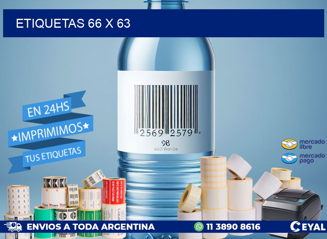 ETIQUETAS 66 x 63