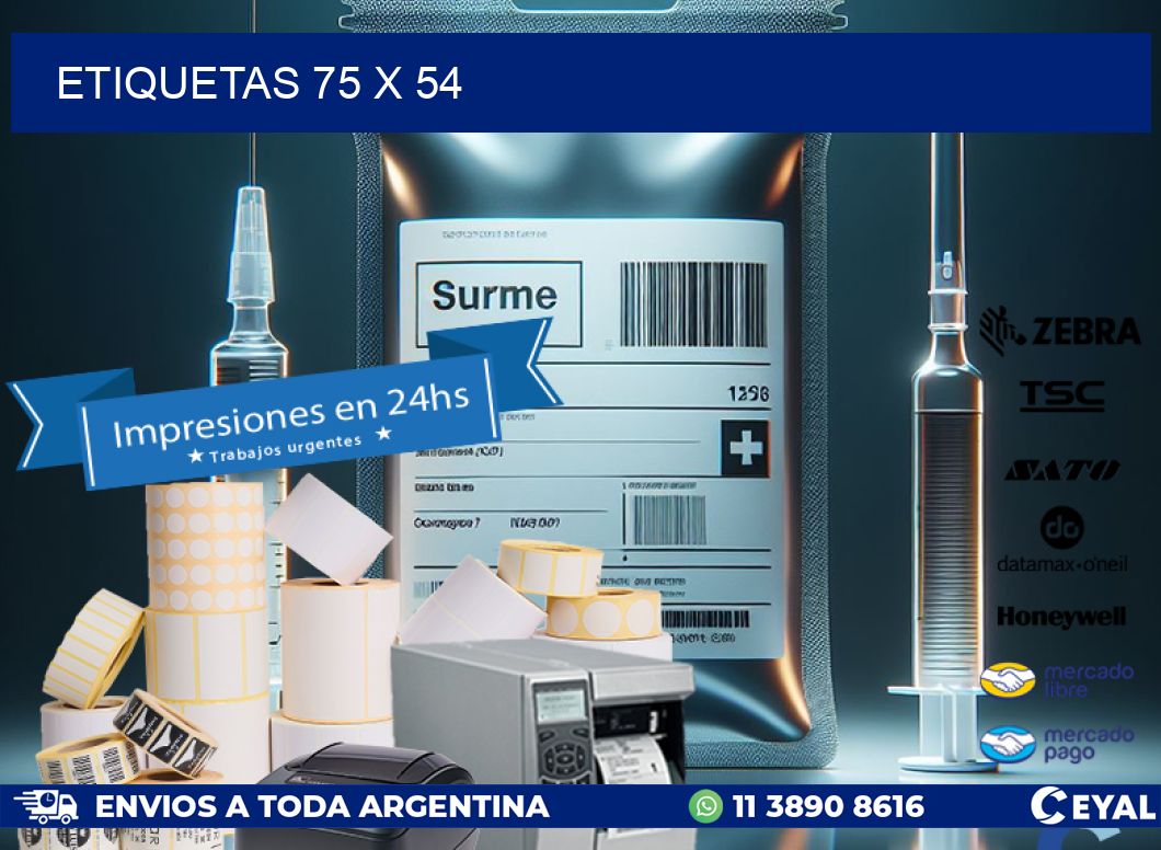 ETIQUETAS 75 x 54