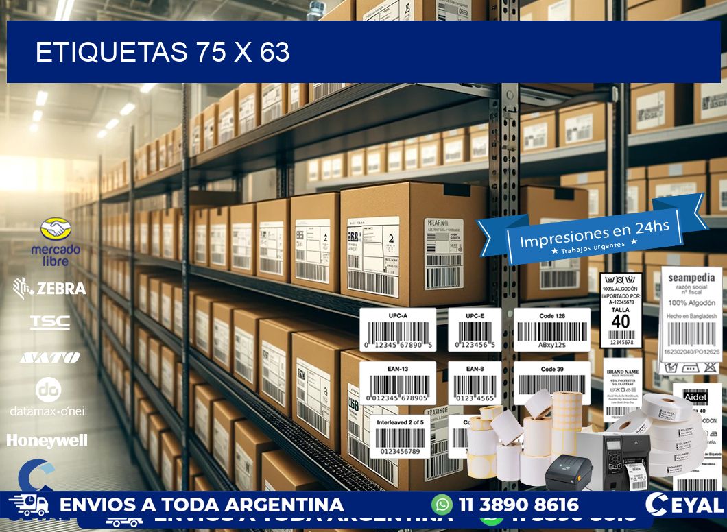 ETIQUETAS 75 x 63