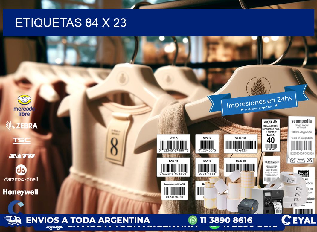 ETIQUETAS 84 x 23
