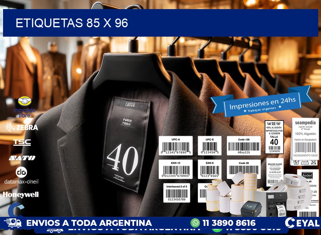 ETIQUETAS 85 x 96