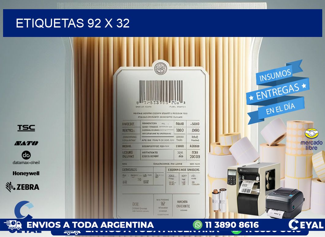 ETIQUETAS 92 x 32