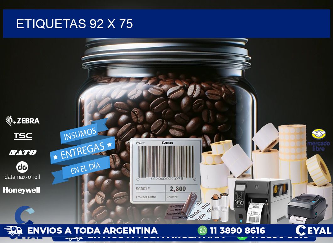 ETIQUETAS 92 x 75