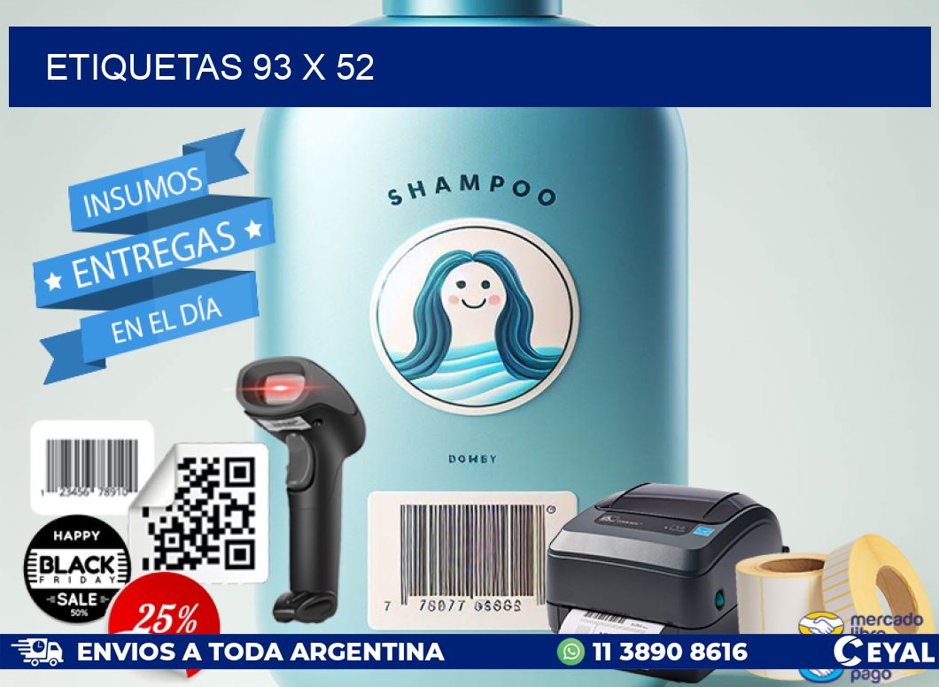 ETIQUETAS 93 x 52