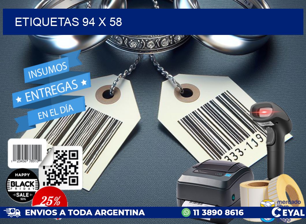 ETIQUETAS 94 x 58