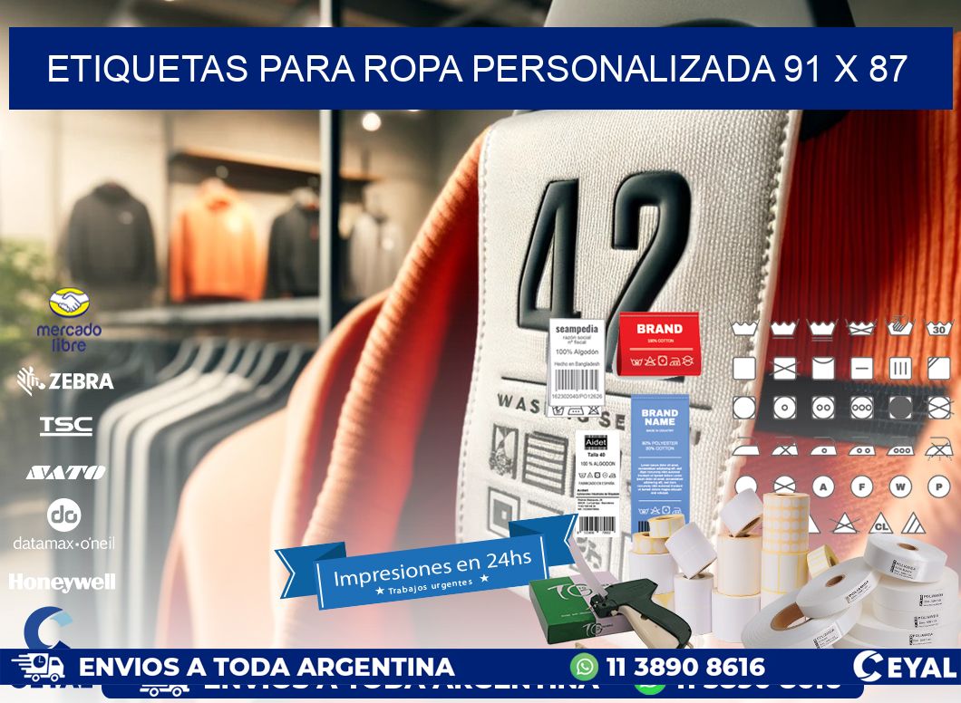 ETIQUETAS PARA ROPA PERSONALIZADA 91 x 87
