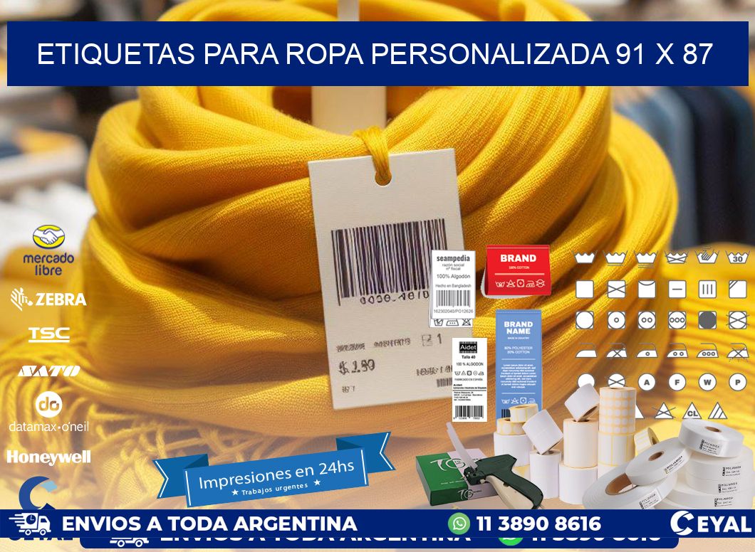 ETIQUETAS PARA ROPA PERSONALIZADA 91 x 87