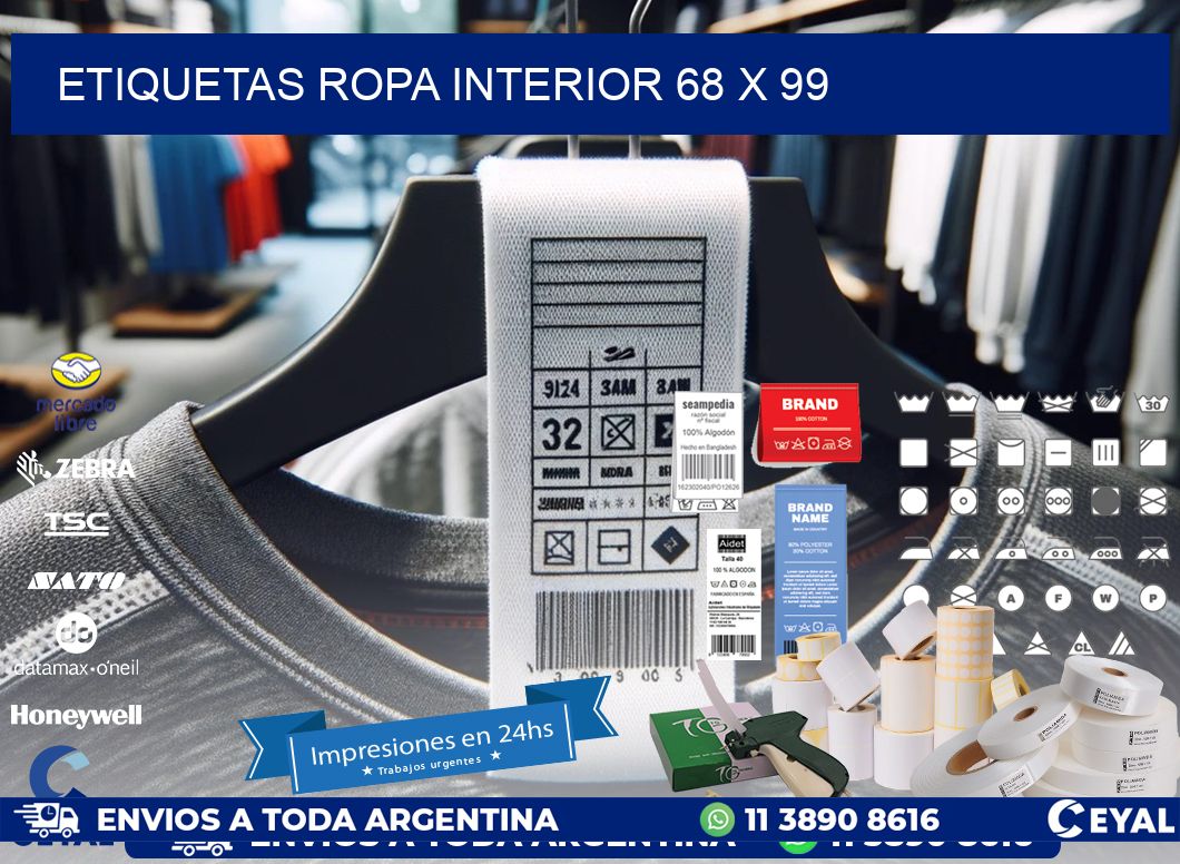 ETIQUETAS ROPA INTERIOR 68 x 99