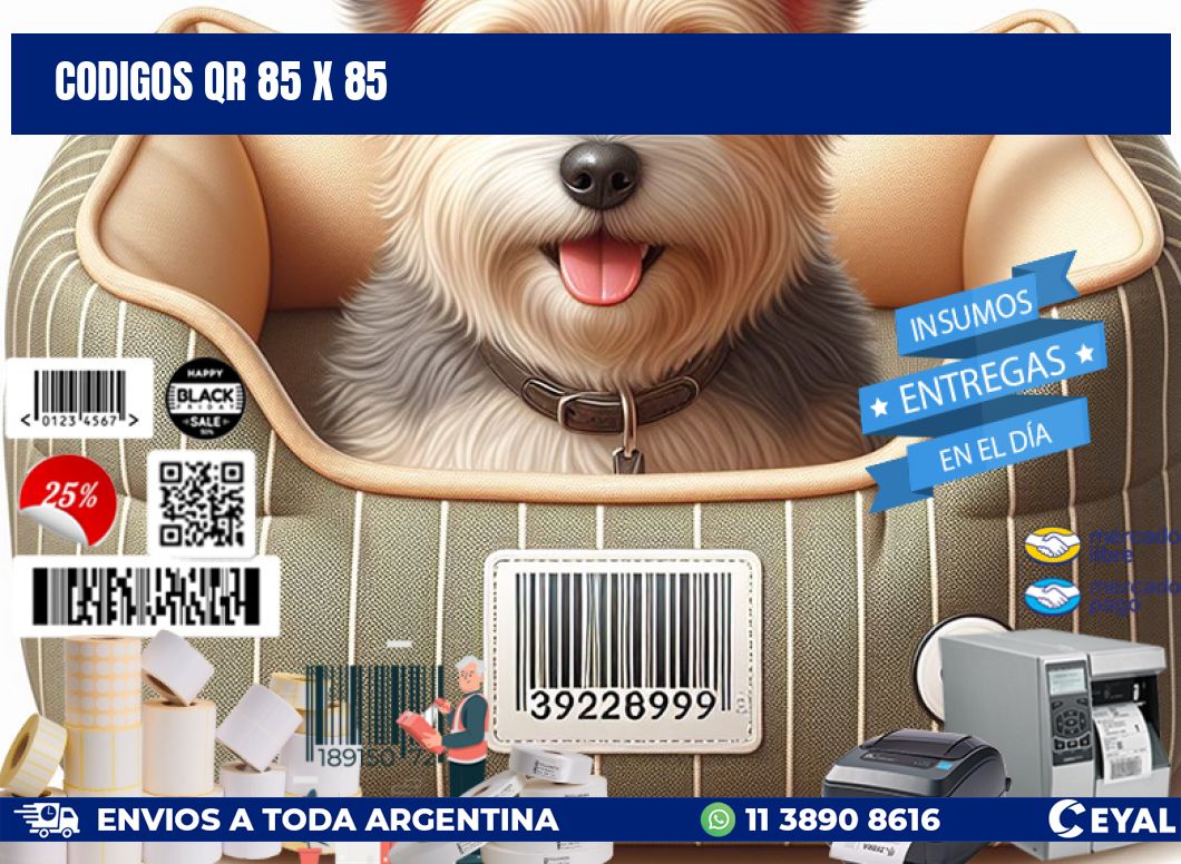 CODIGOS QR 85 x 85