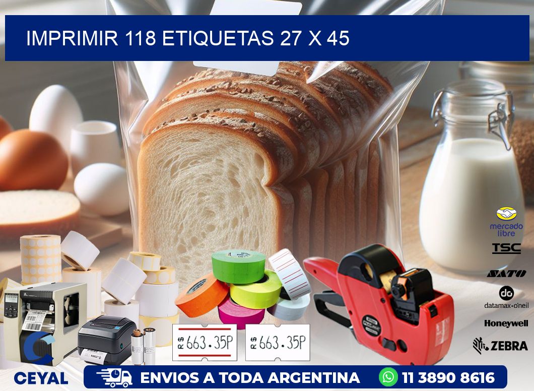 IMPRIMIR 118 ETIQUETAS 27 x 45