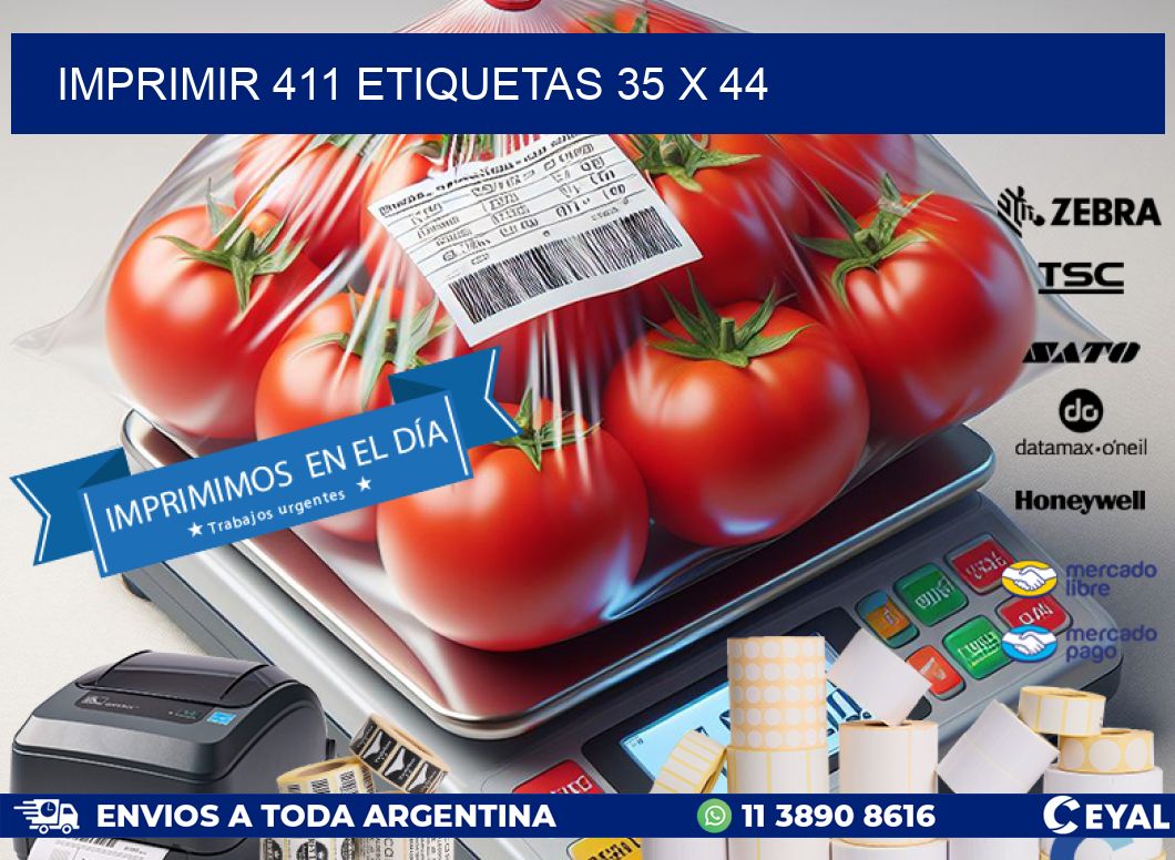 IMPRIMIR 411 ETIQUETAS 35 x 44