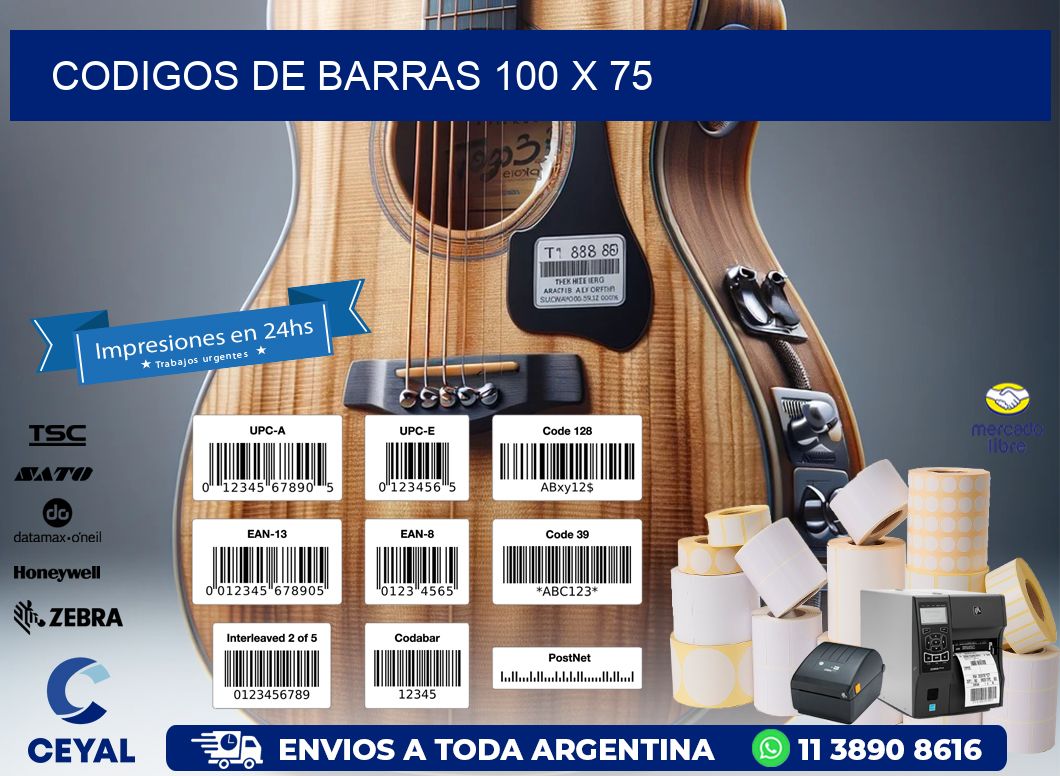 codigos de barras 100 x 75