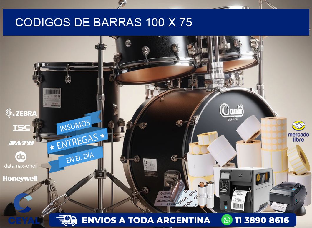 codigos de barras 100 x 75