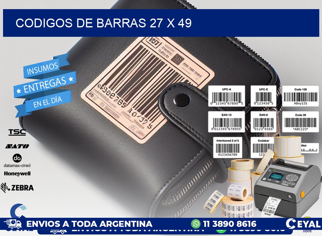 codigos de barras 27 x 49