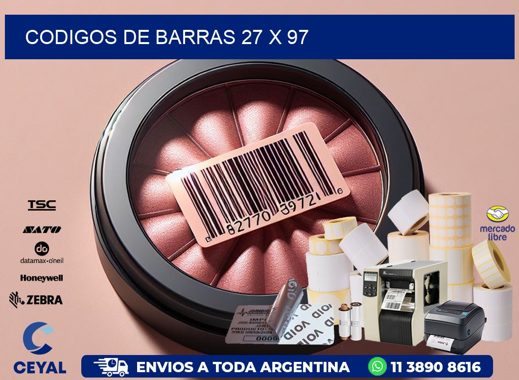 codigos de barras 27 x 97