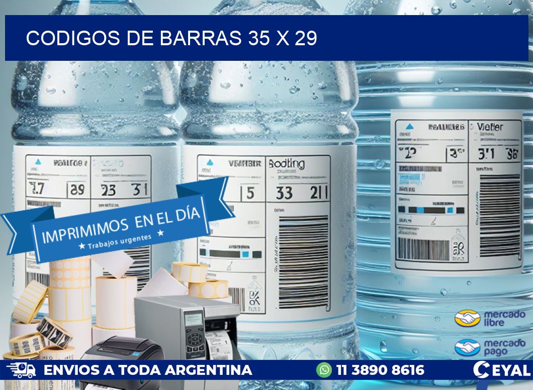 codigos de barras 35 x 29