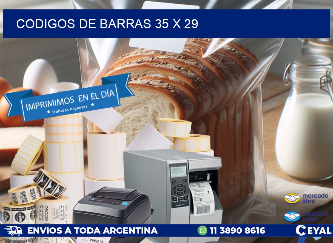 codigos de barras 35 x 29