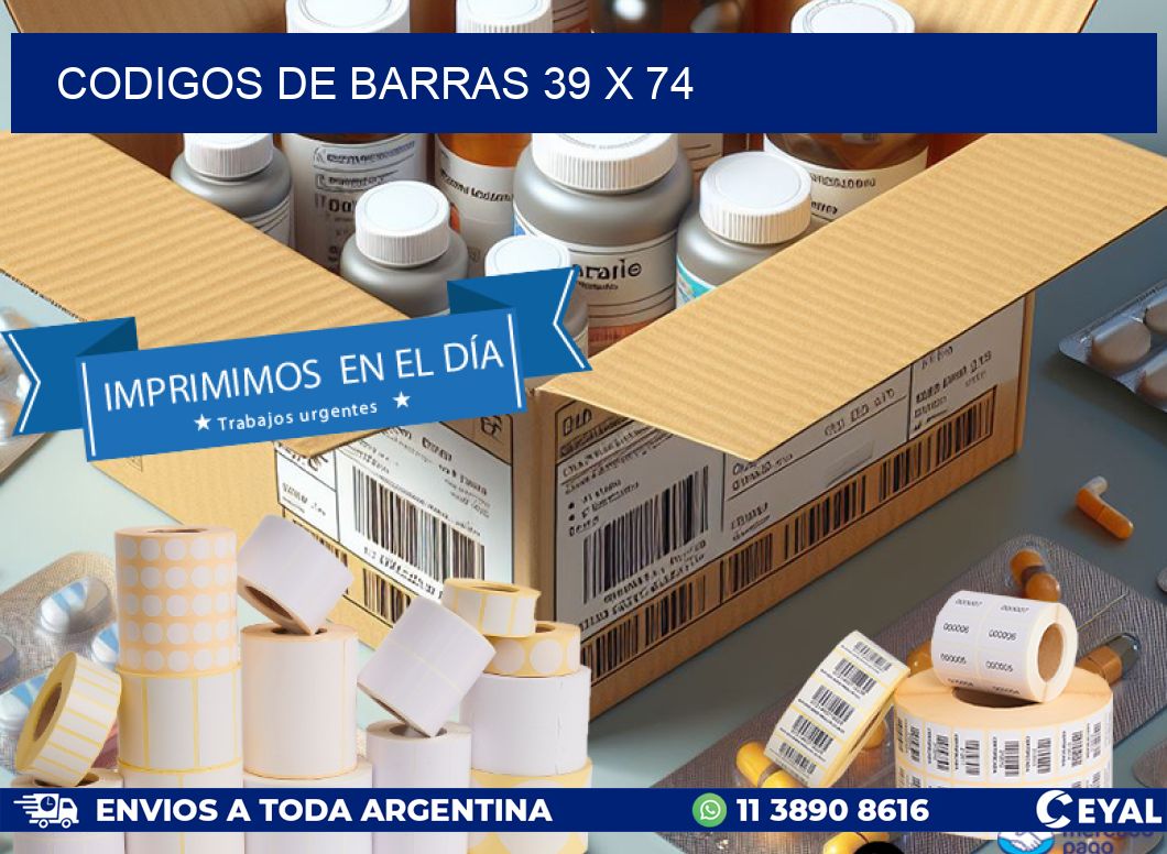 codigos de barras 39 x 74