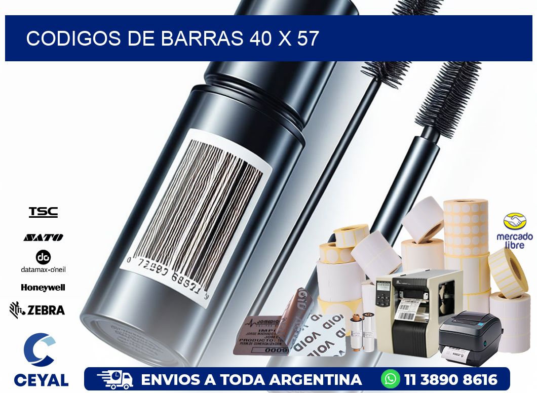 codigos de barras 40 x 57