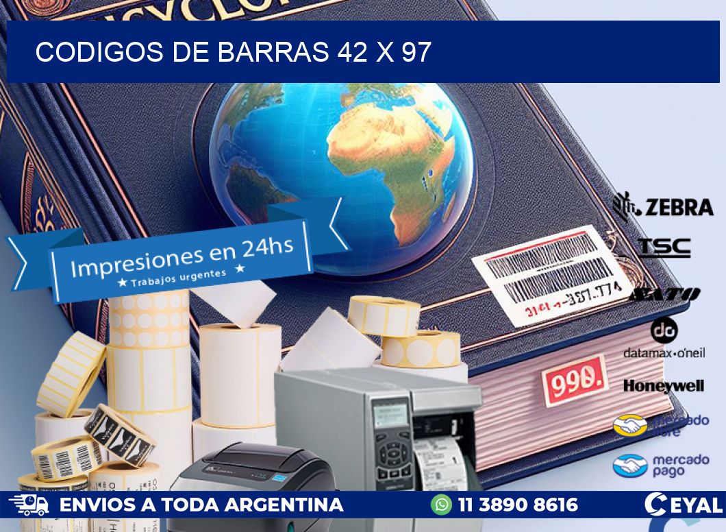 codigos de barras 42 x 97